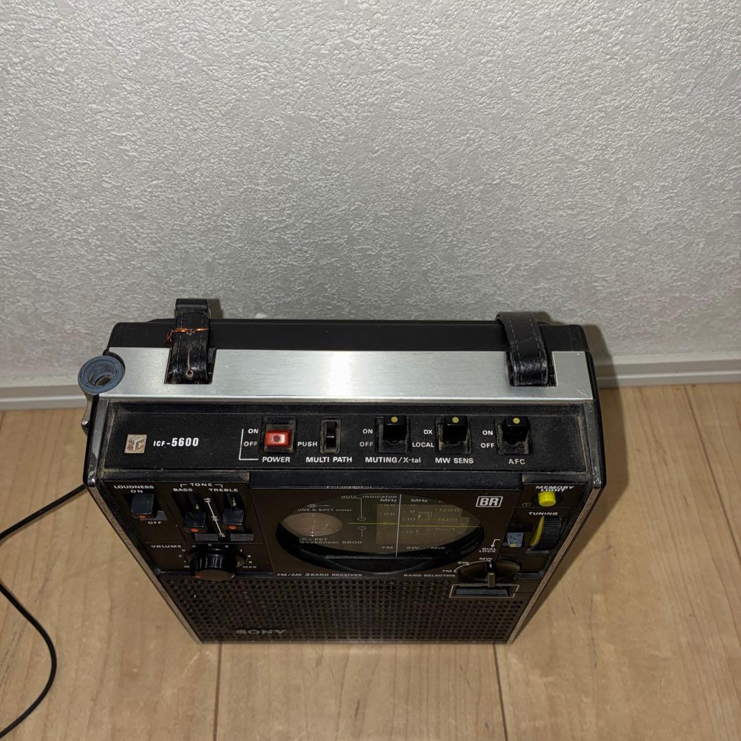 受信okSONY ICF-5600スカイセンサー5600 希少acアダプター付属 - メルカリ