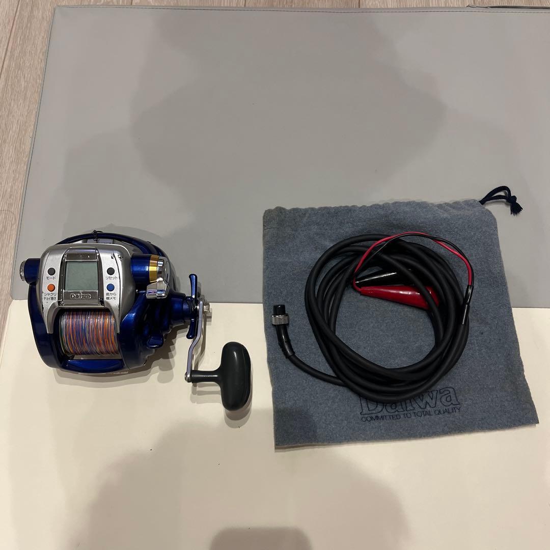 Daiwa 電動リール デジタル表示 青
