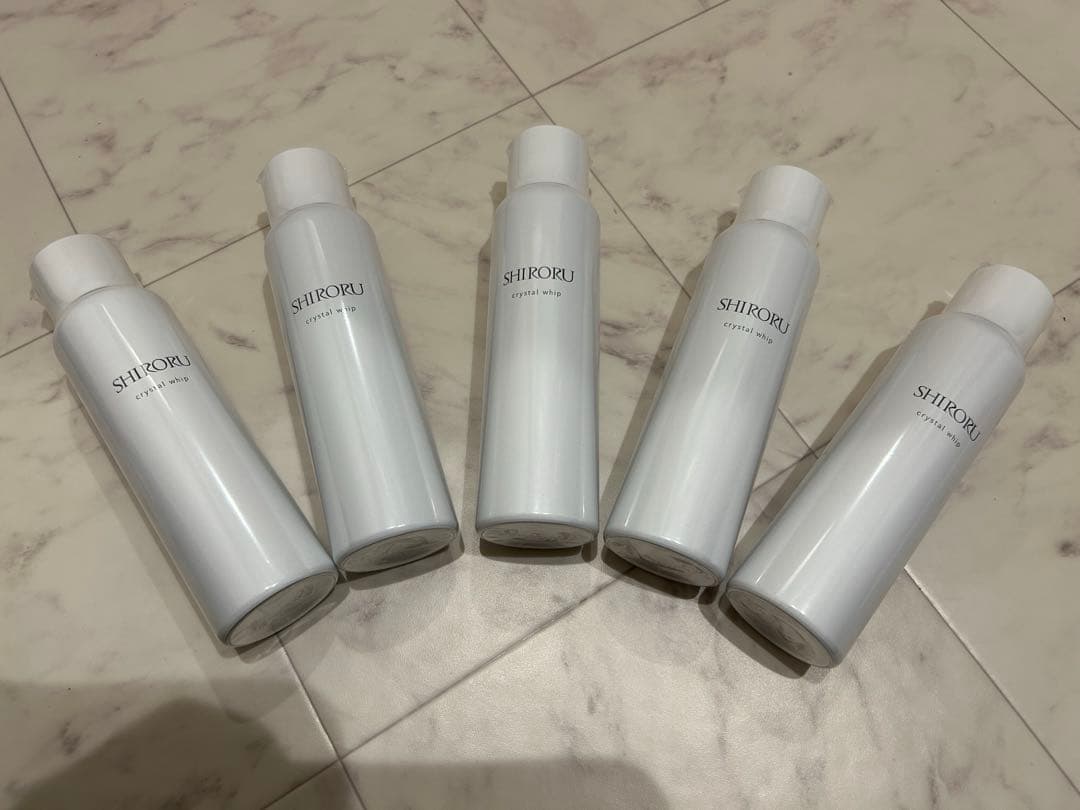 【新品未使用】シロル クリスタルホイップ 5本 爆買WEEK ！ポイント最大+12％！】SHIRORU シロル クリスタルホイップ