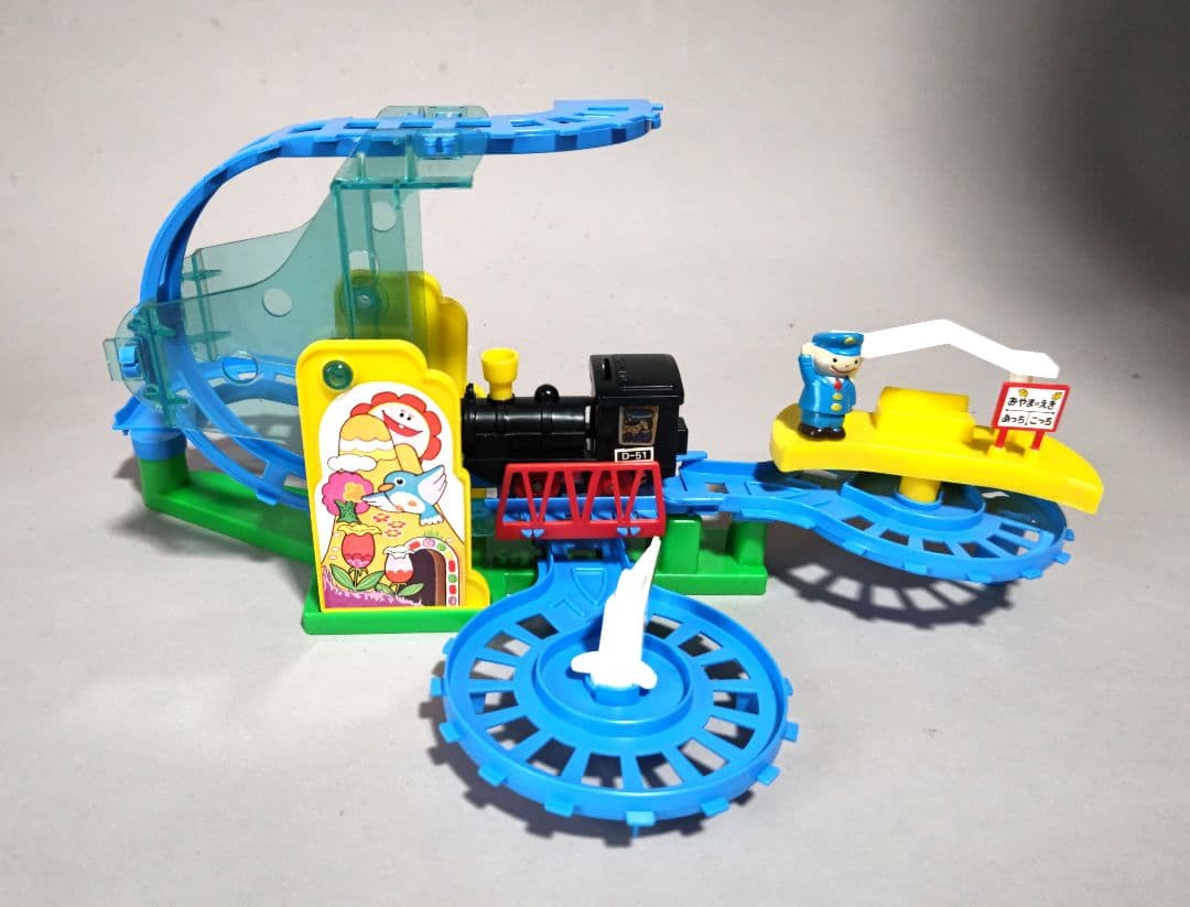 ヨネザワ ニュー回転汽車ポッポ 昭和レトロ - メルカリ