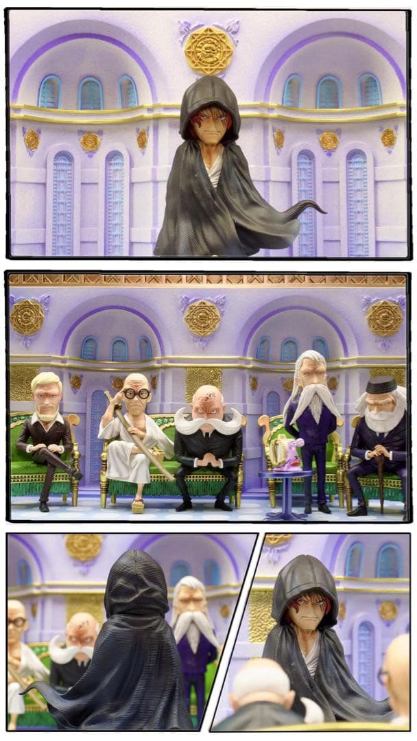 ONE PIECEワンピース 五老星 【世界政府】 ガレージキット フィギュア