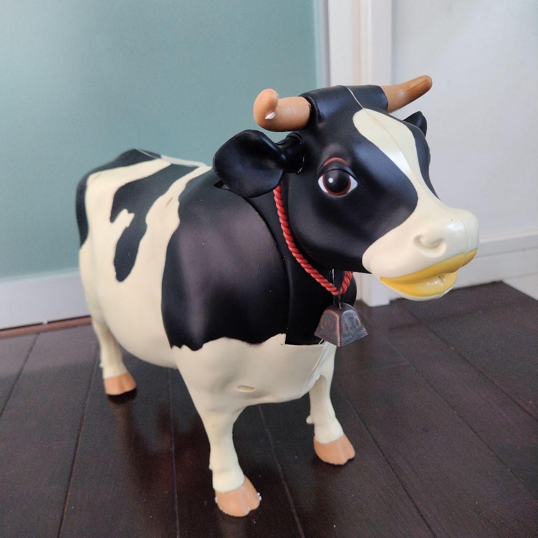 レア初期付近モデル！ツクダオリジナル ミルクモウモウ 本体、水桶