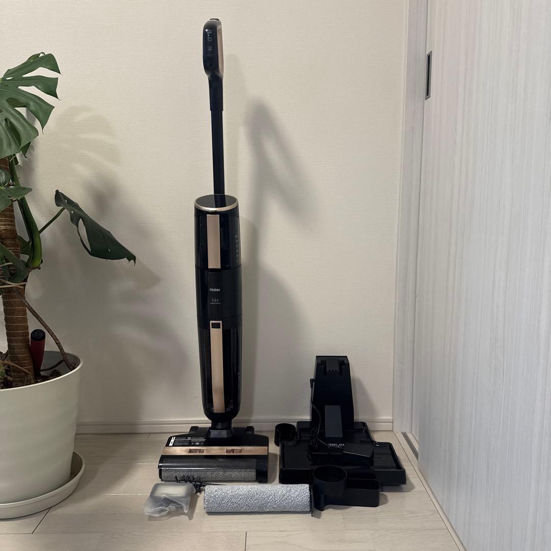 ハイアール Haier JC-M1A 吸引式床拭き掃除機 MIZUKI Haier（ハイアール） 吸引式床拭き掃除機「MIZUKI」｜JC-M1A(K)｜[通販