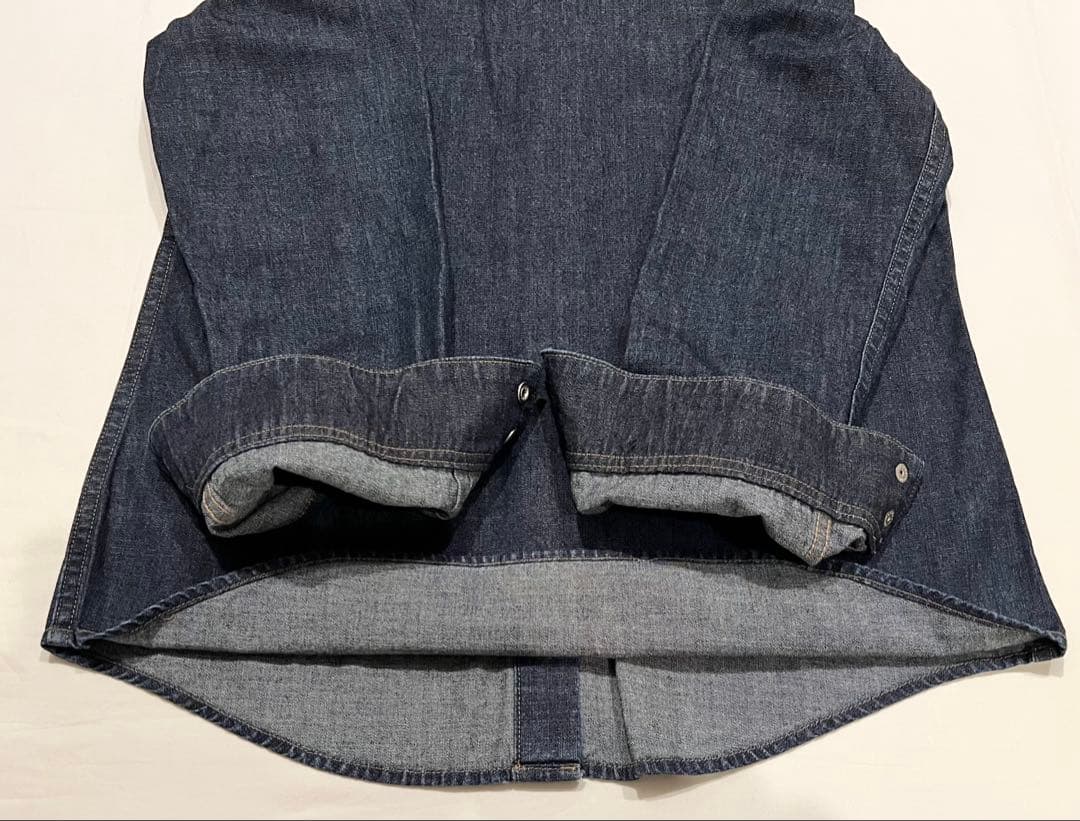 2度着用】allureville アルアバイル デニム シャツ M ダンガリー