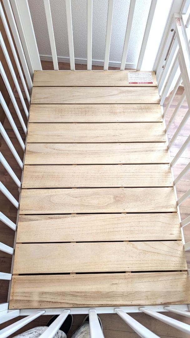 引取希望【東京都江戸川区】ベビーベッド カトージ ハイタイプ すのこ