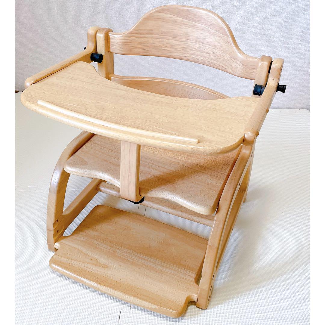 早い者勝ち 大和屋 すくすくローチェア Ⅱ ナチュラル-ストライク