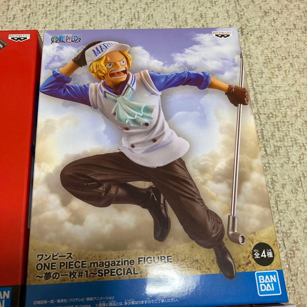 ワンピース 夢の1枚 フィギュア 4点セット - メルカリ