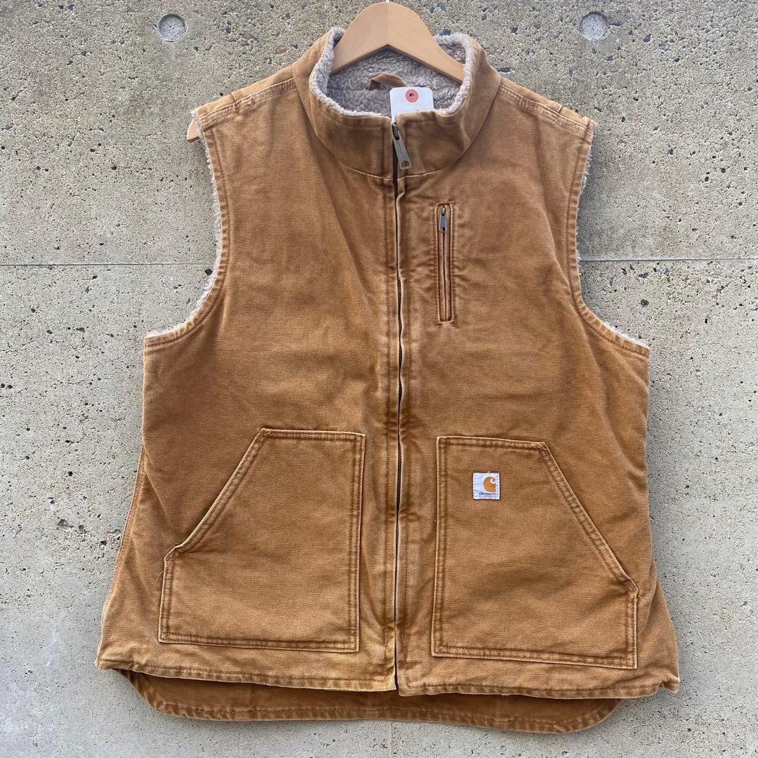 Mexico製 carhartt カーハート ダックベスト - メルカリ