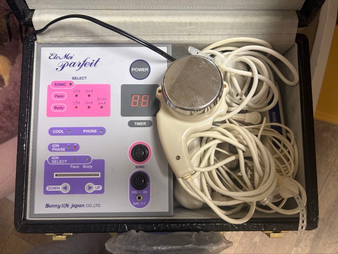 エステサロン業務用美顔器 エレモアパルフェ イオン導入 超音波 - メルカリ
