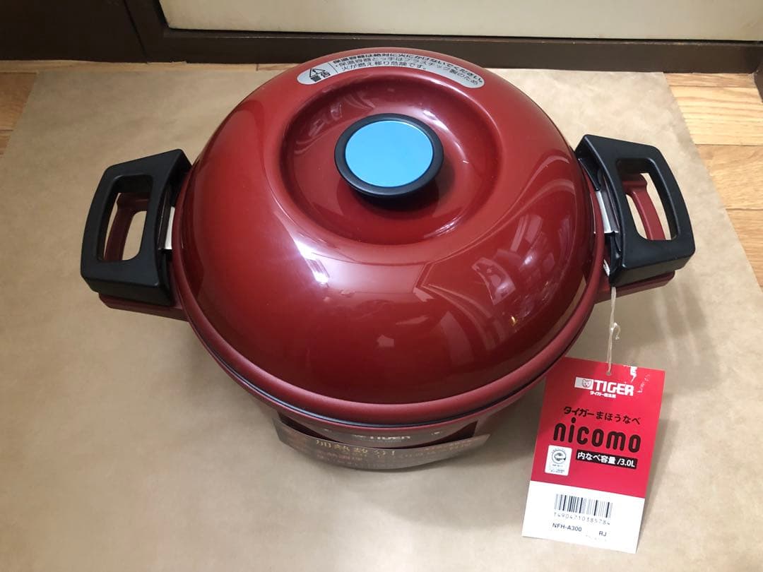 未使用品 タイガー まほうなべ nicomo 3L NFH-A300-RJ - メルカリ