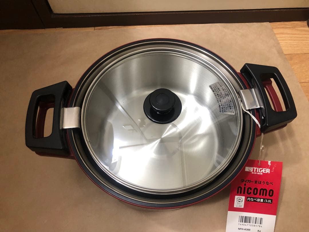 未使用品 タイガー まほうなべ nicomo 3L NFH-A300-RJ - メルカリ