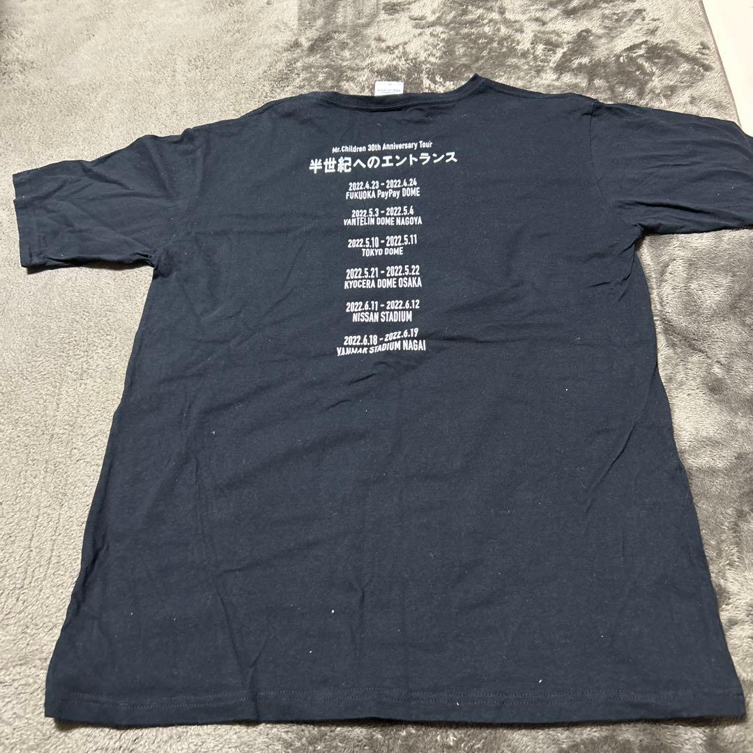 Mr.Children ライブTシャツ XL 黒 - メルカリ