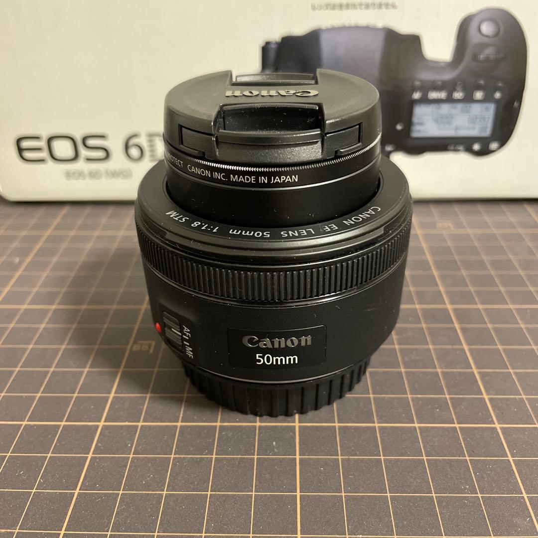 Canon EOS 6D+EF50mm f/1.8 STM シャッター少で元箱有 - メルカリ