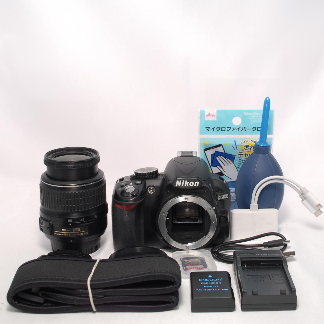 ✨ショット数少✨初心者向け✨スマホ転送✨Nikon D3100 レンズキット
