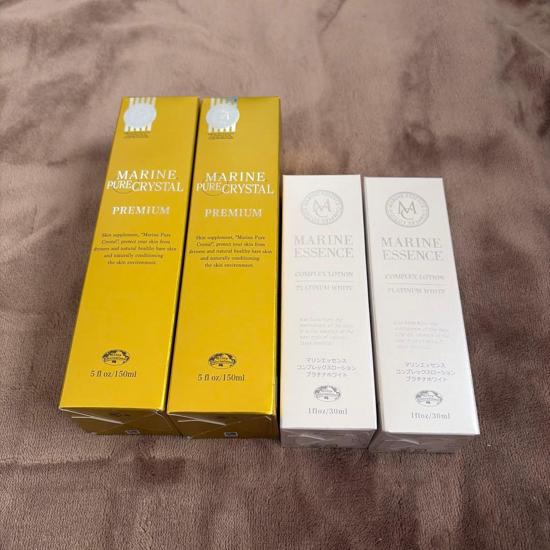 MARINE PURE CRYSTAL PREMIUM & ESSENCE ×2 エコロ・インターナショナル / マリンピュアクリスタル Marine Pure