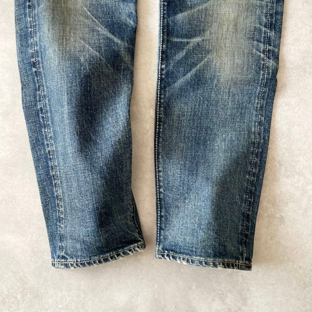 YANUK 藤原裕 コラボ BRUCE デニムパンツ ヤヌーク インディゴ 30