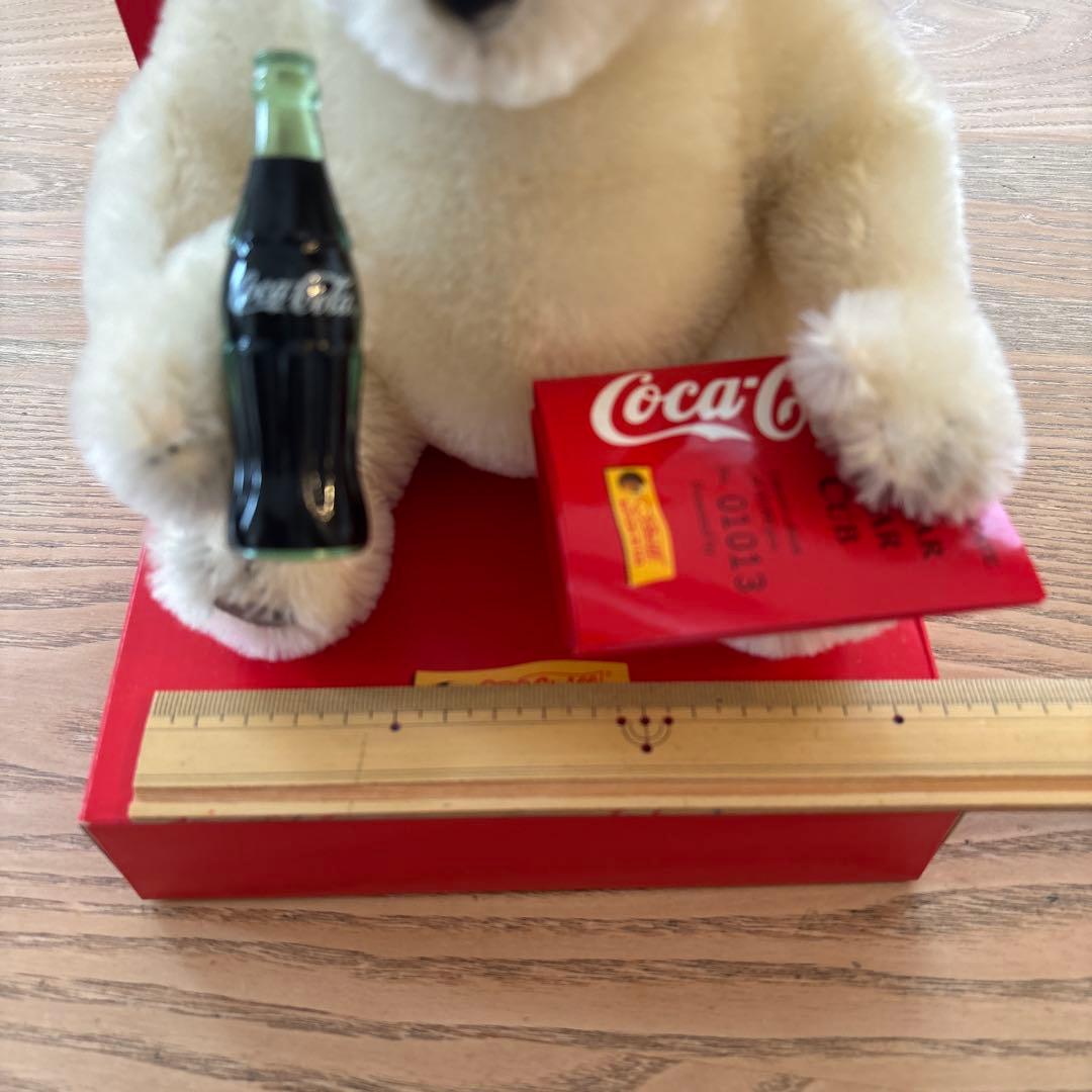 シュタイフ Steiff コカコーラベア テディベア 箱付き - メルカリ