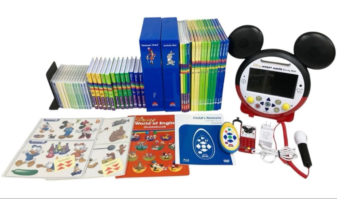 DWE メインプログラム 2023年頃 Blu-ray ディズニー 英 ブルーレイ未開封】2023年 最新版 DWE メインプログラム ディズニー