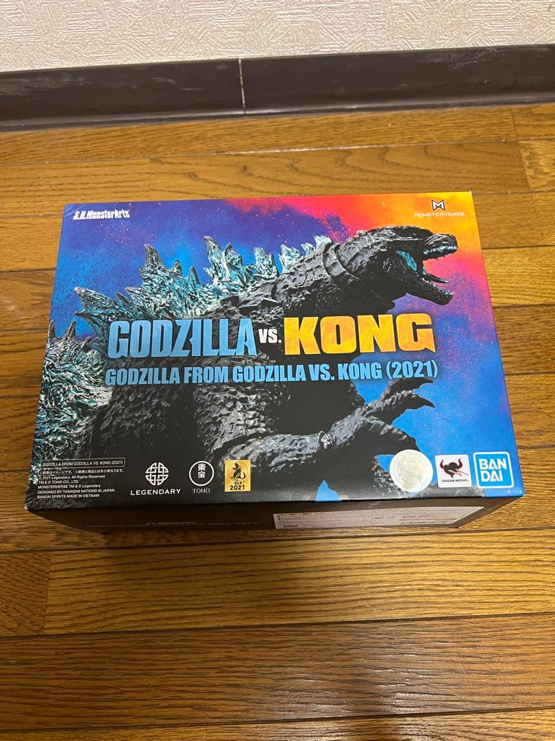 S.H.MonsterArts ゴジラ　コング　2021 酒井ゆうじ