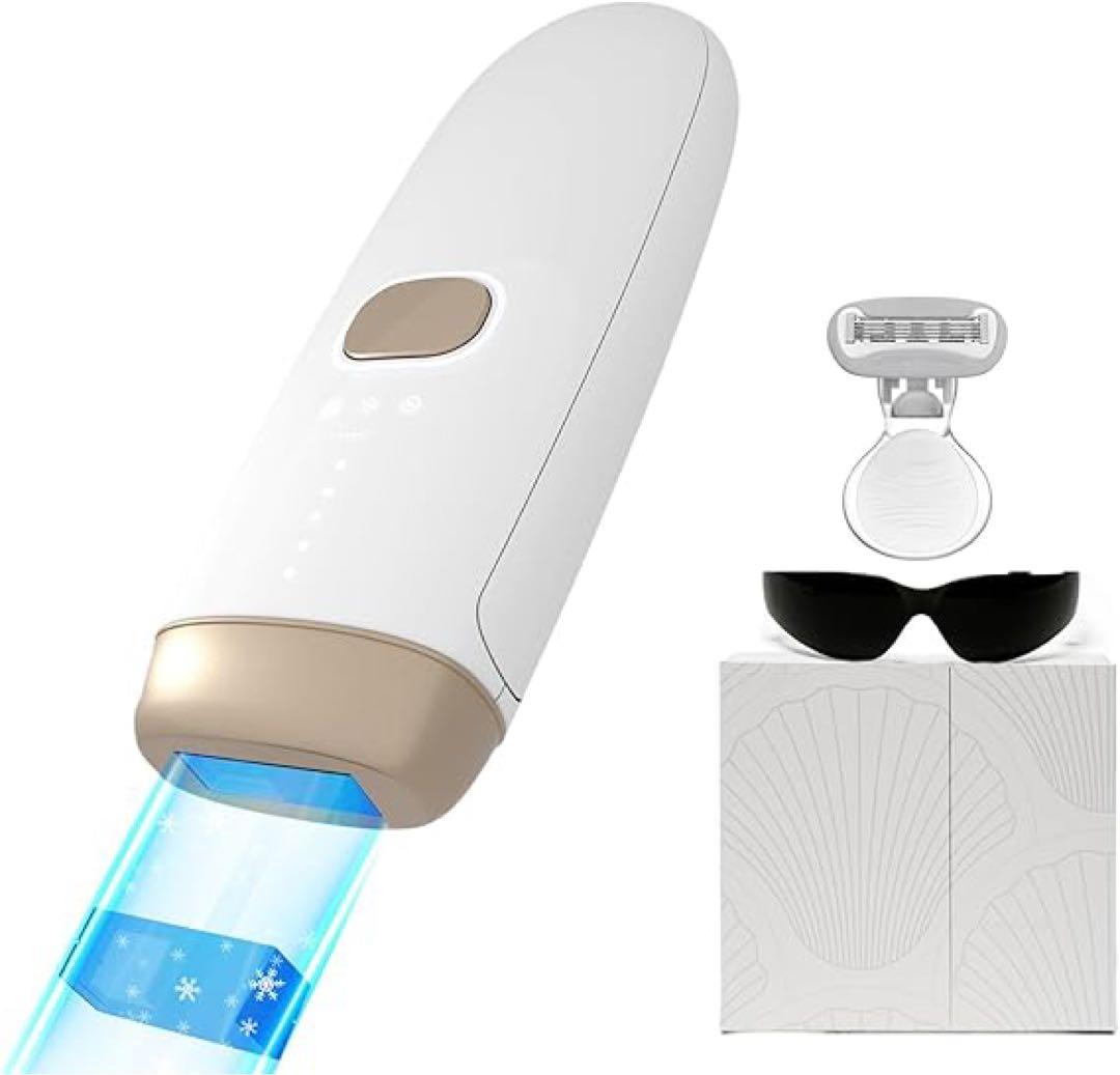 Smad IPL 脱毛器 冷感無痛 Amazon | 脱毛器 【サロン級IPL光家庭用脱毛器/VIO対応】 冷感無痛脱毛