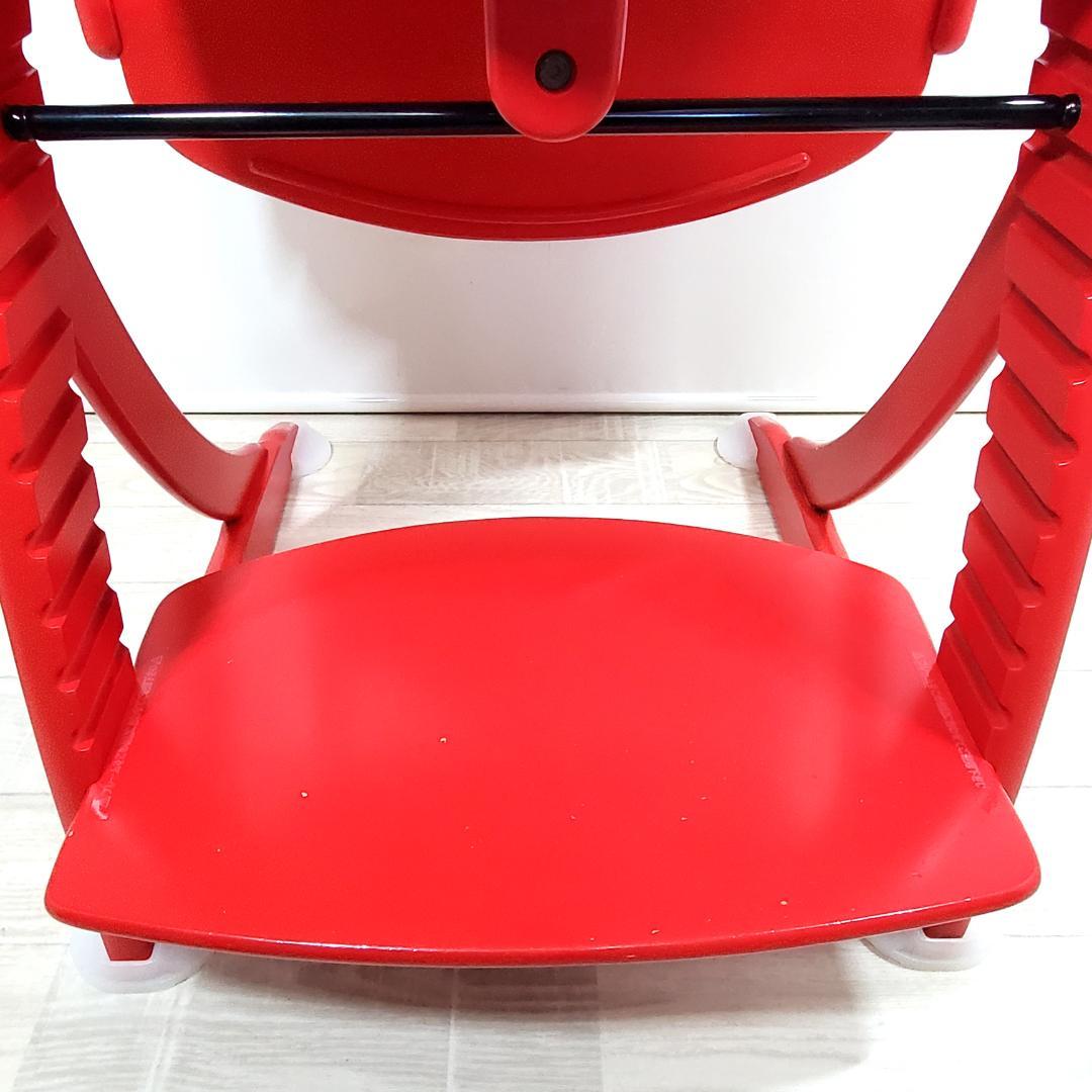 ☆大和屋☆ すくすくチェア アーク テーブル＆ガード付 ☆赤☆ - メルカリ