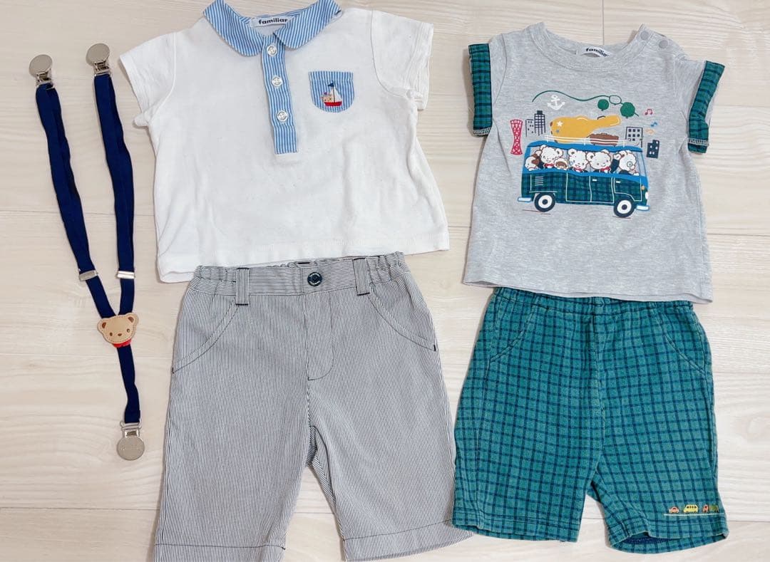 ファミリア 夏の5点セット 80 半袖・半ズボン パンツ（5分丈） | ファミリア公式サイト
