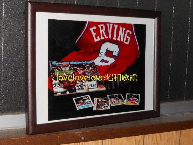 超貴重珍品NBAレジェンド芸術的スラムダンカー❤️ドクターJ 直筆