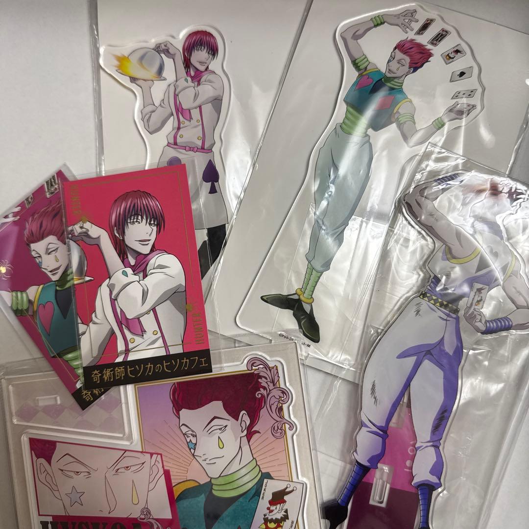 HUNTER×HUNTER ヒソカ アクリルスタンド ヒソカフェ 戦う背中 - メルカリ