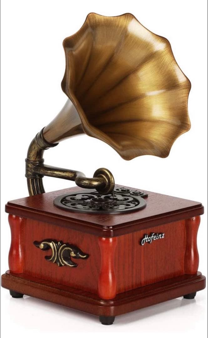 木製レトロ Bluetooth 蓄音機型 ポータブル スピーカー ミニ Amazon.co.jp: レトロBluetoothスピーカー、ポータブルミニ蓄音機