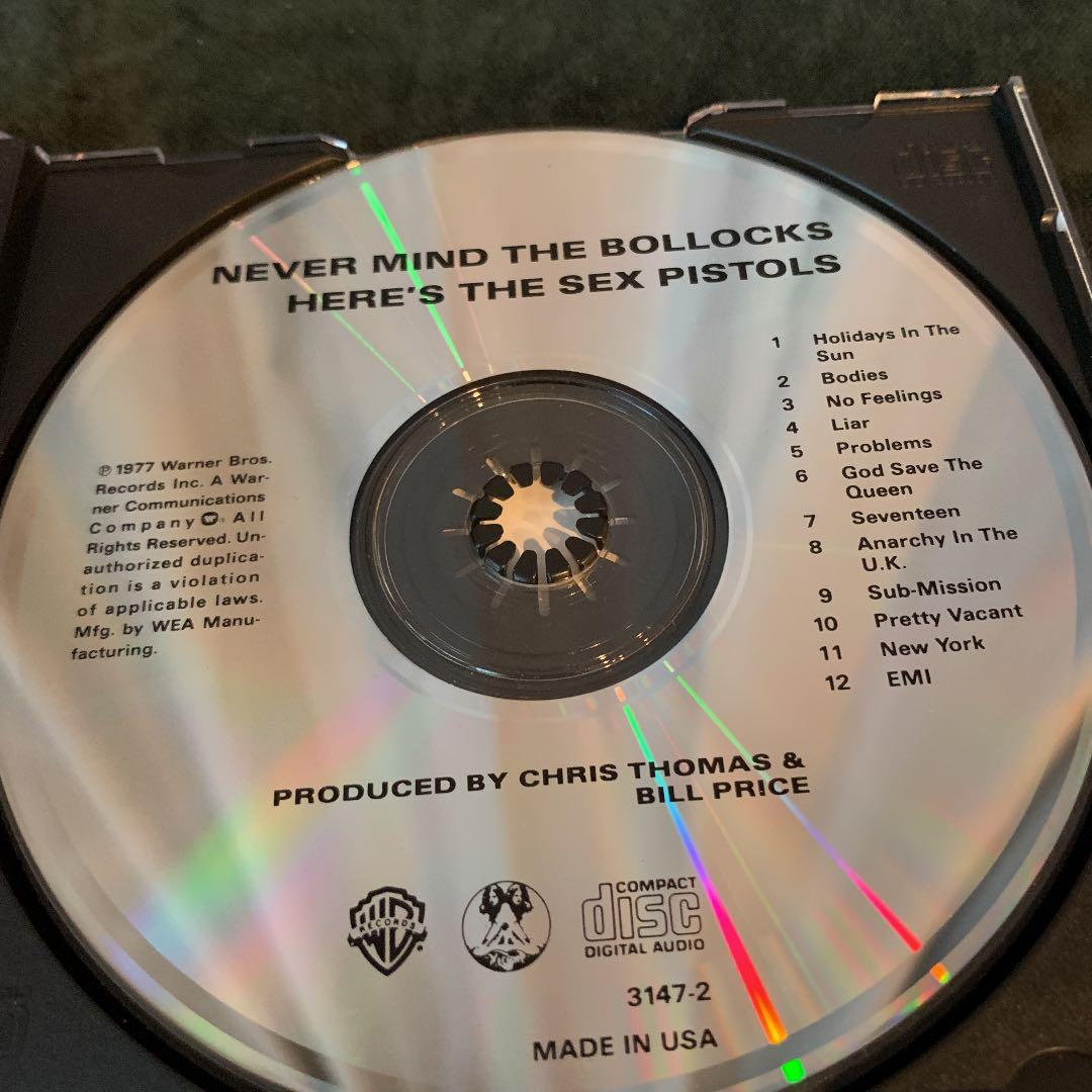 CD '77 ネバーマインドザボロックス／セックスピストルズ 輸入盤