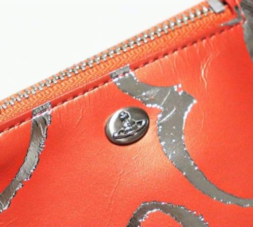 《ヴィヴィアンウエストウッド》新品 ストラップ・小銭入れ付き レザーパスケース