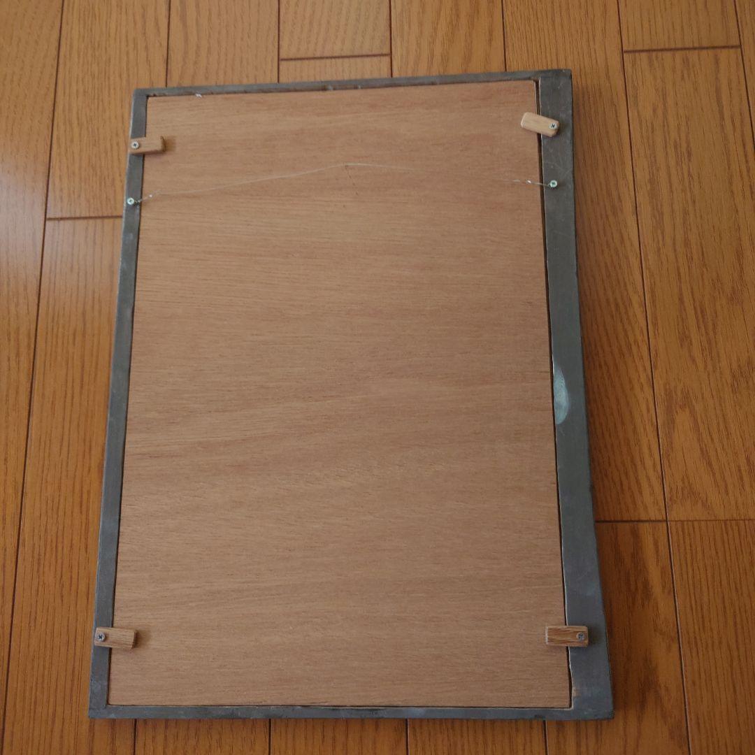 小野セツロー　額縁　恵文社個展にて。備前焼と椿のスケッチ