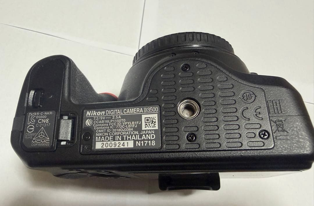 Nikon D3500 18-55 VRレンズキット シャッター数258回 - メルカリ