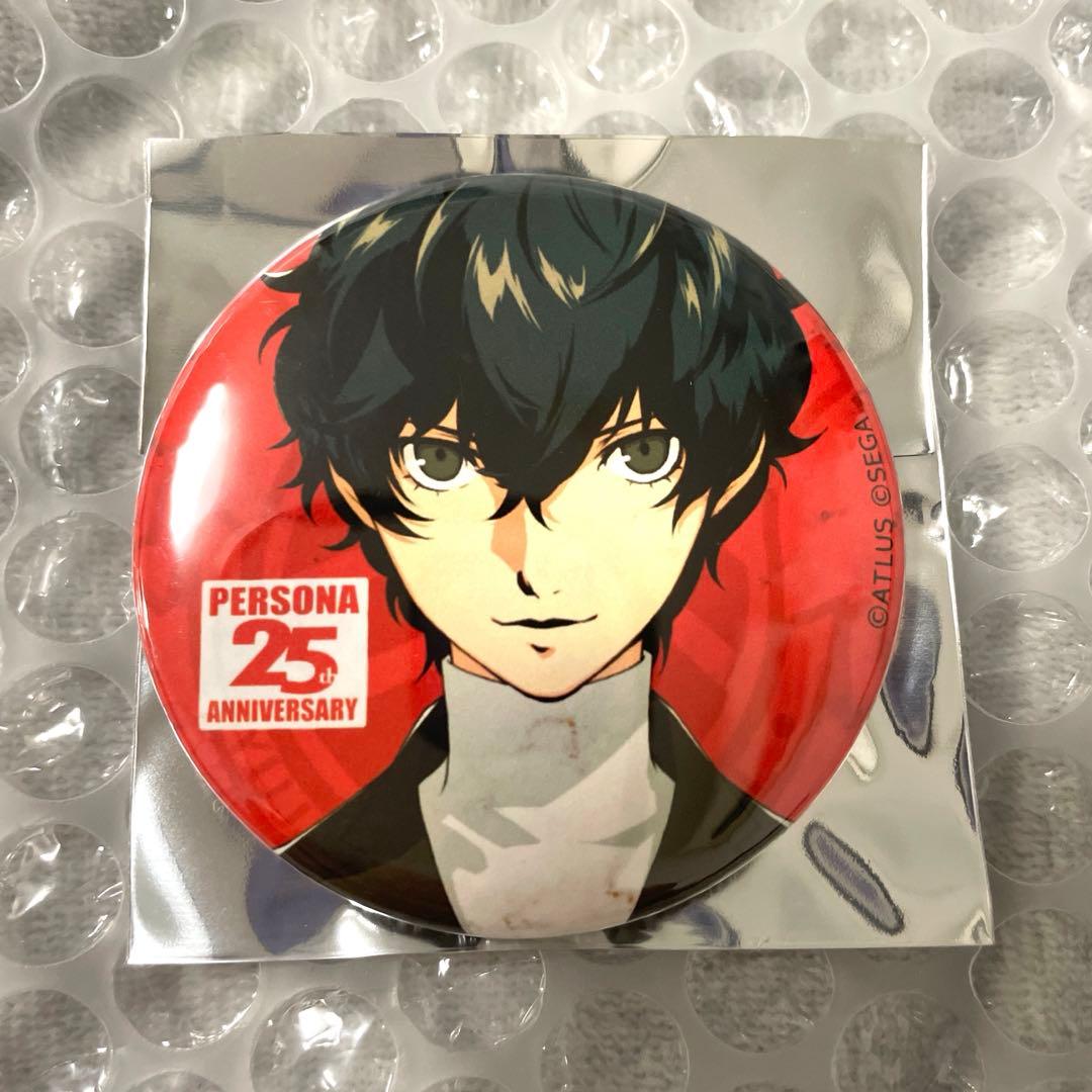 ペルソナ5 P5 ジョーカー 主人公 雨宮蓮 缶バッジ 25周年 25th - メルカリ