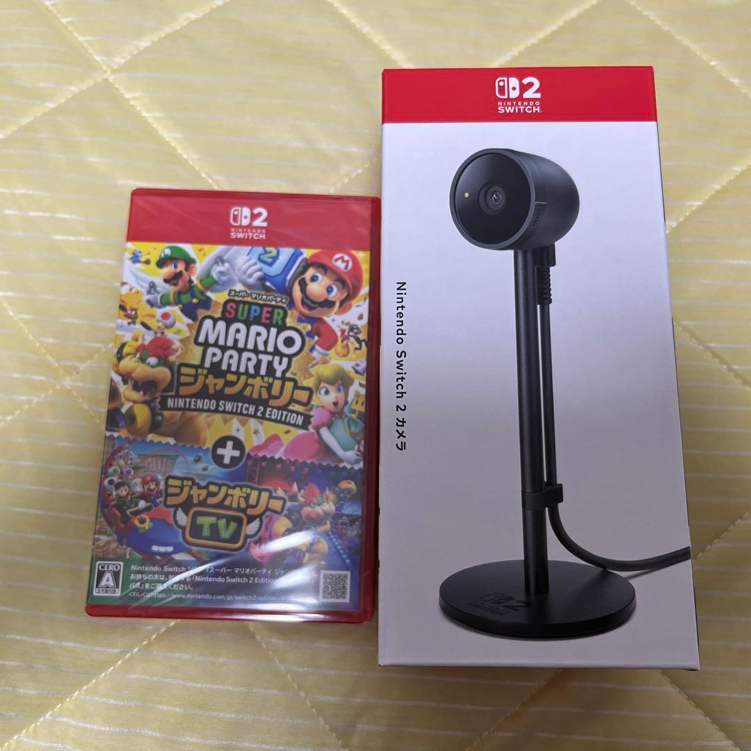 新品未開封】マリオパーティジャンボリー+Switch2カメラ - メルカリ