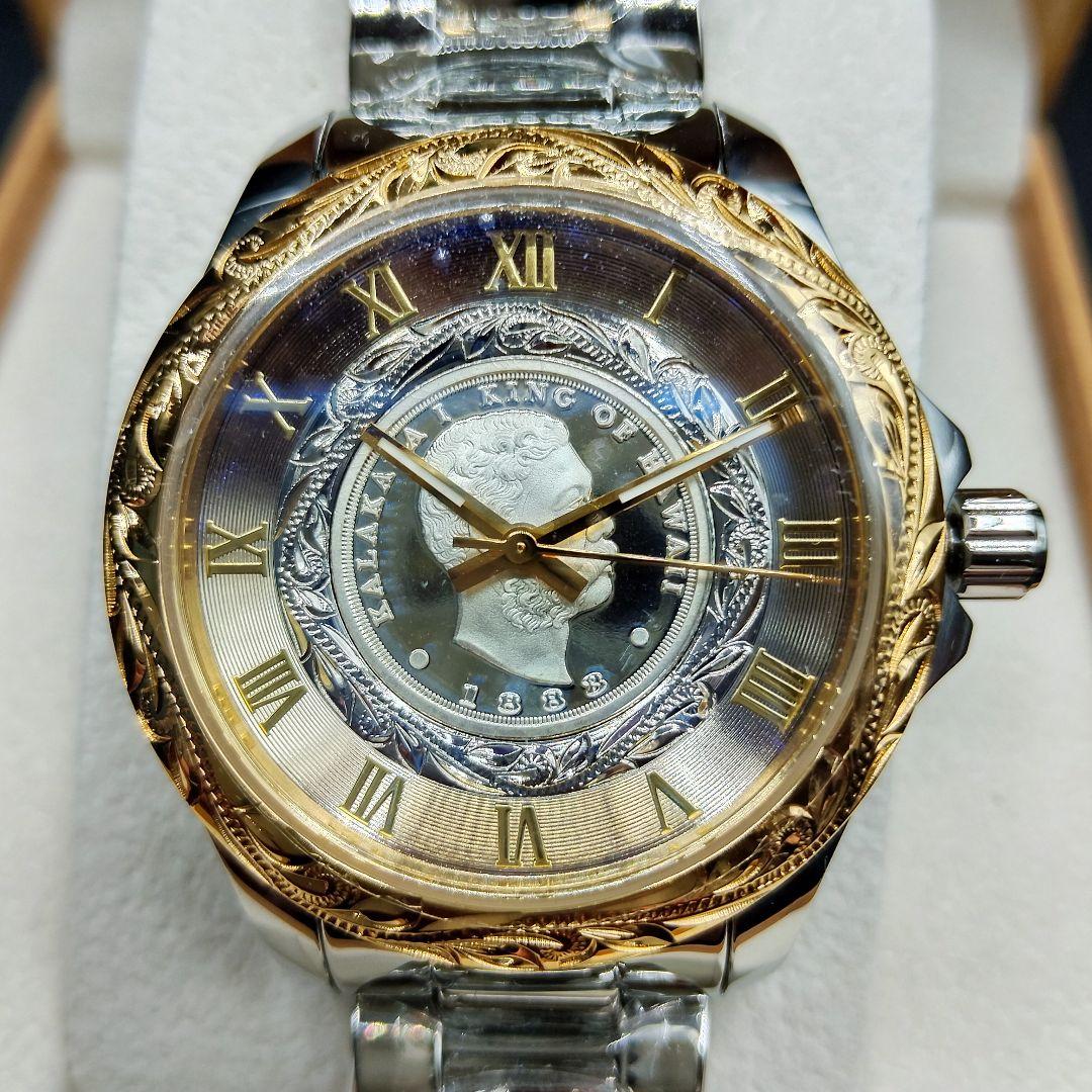 マキシMaxiハワイアンジュエリーウォッチ クォーツ 腕時計WSS4395M2