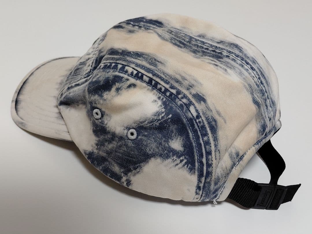 Supreme　Bleached　Chino　Camp　Cap　\"Navy\"