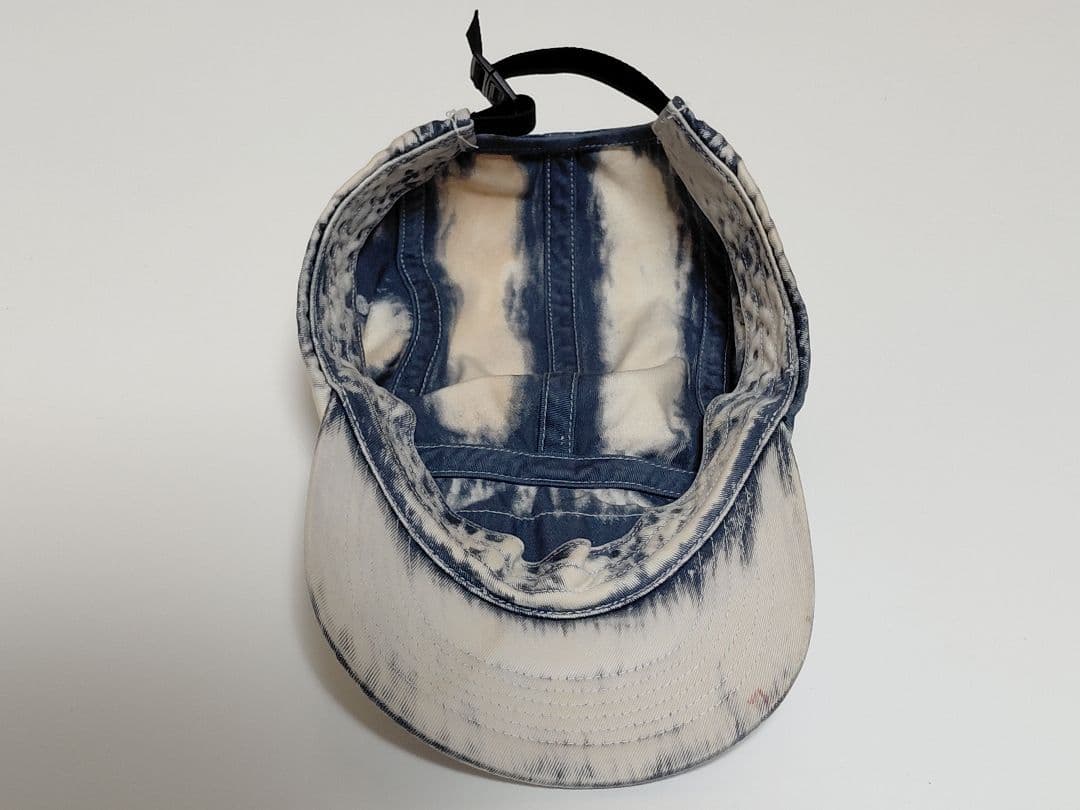 Supreme　Bleached　Chino　Camp　Cap　\"Navy\"