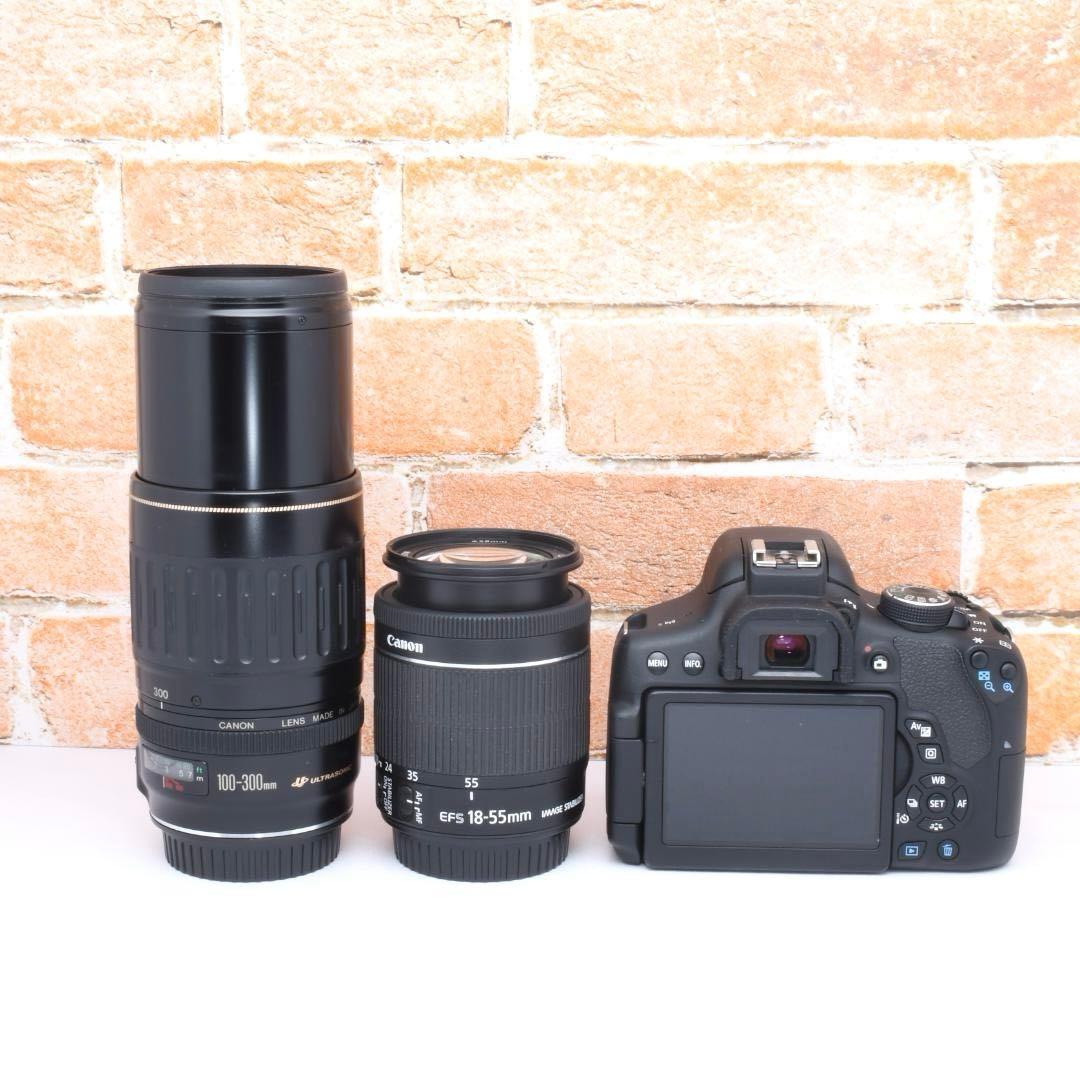 推し活におすすめ✨Canon Kiss X8i✨超望遠レンズ✨ダブルレンズ