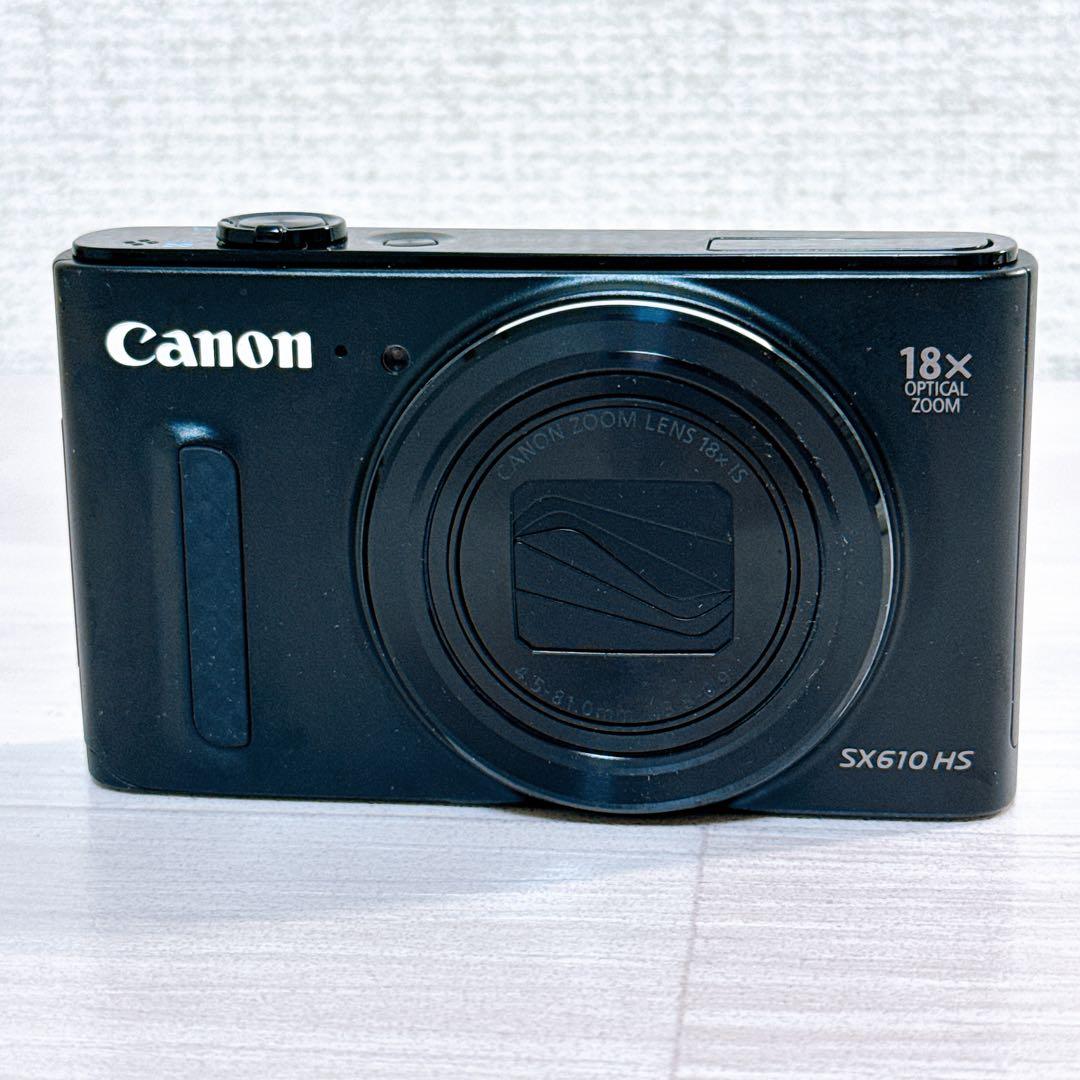439【動作確認済み美品】Canon powershot SX610HSブラック
