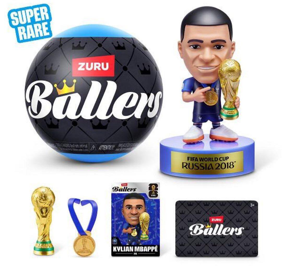 FIFA Ballers Mbappé フィギュア スーパーレア エムバペ ZURU FIFA Ballers フィギュア スーパーレア エムバペ - メルカリ