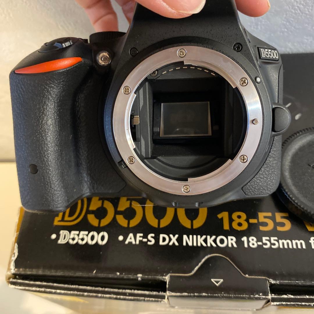ニコン D5500 ボディ 一眼レフ 55-300mmレンズ用 - メルカリ