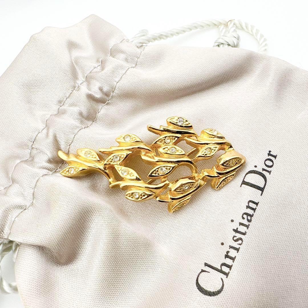 2333 極美品✨Dior ブローチ CD ロゴ 希少 刻印
