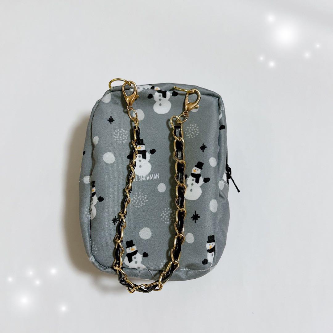 雪だるま すのチルぬいポーチ 目黒蓮 スノチルぬいポーチ SnowMan