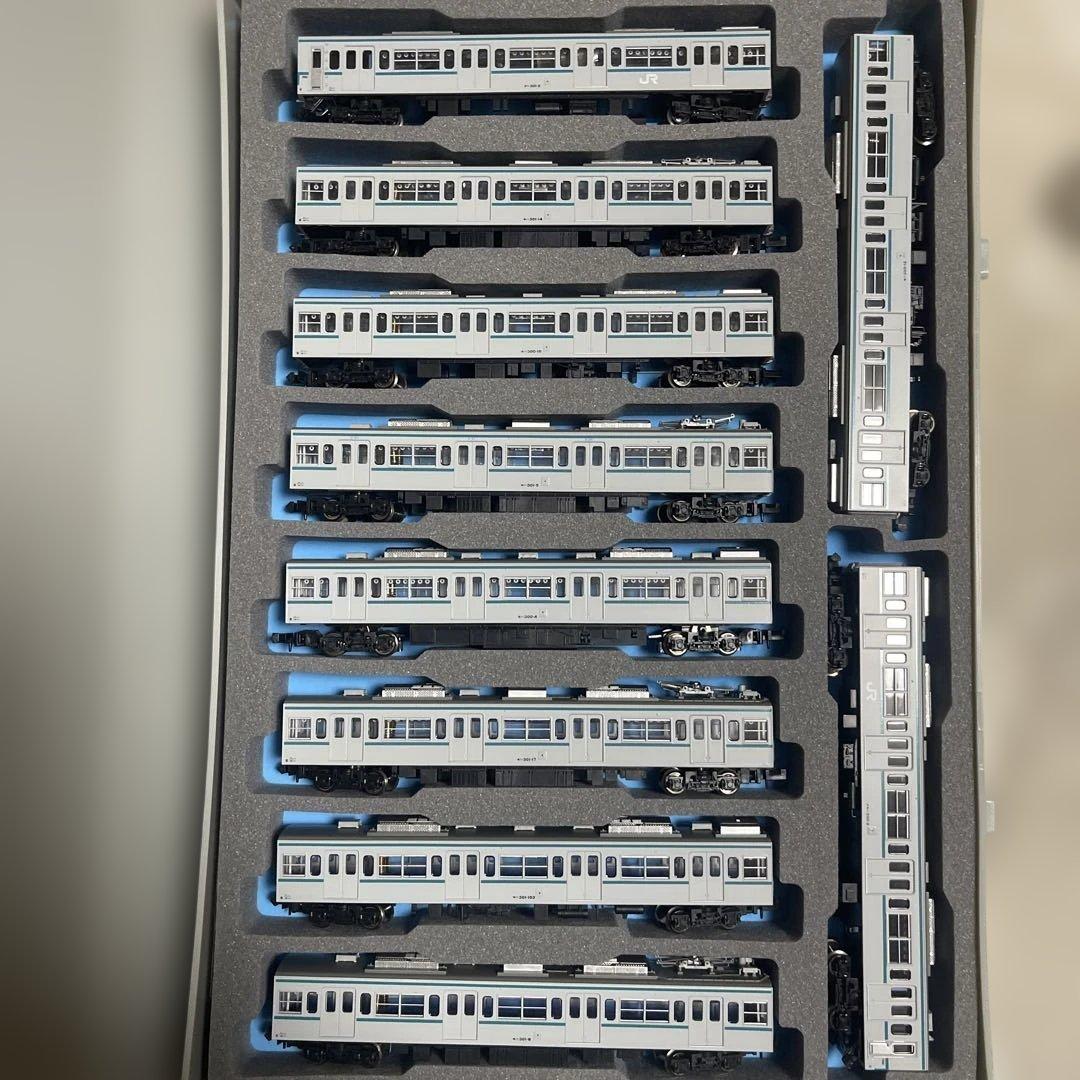 マイクロエース A-0056 301系 青帯 貫通編成 Nゲージ 鉄道模型 JR東日本301系 東西線・青帯 冷改車 入線整備