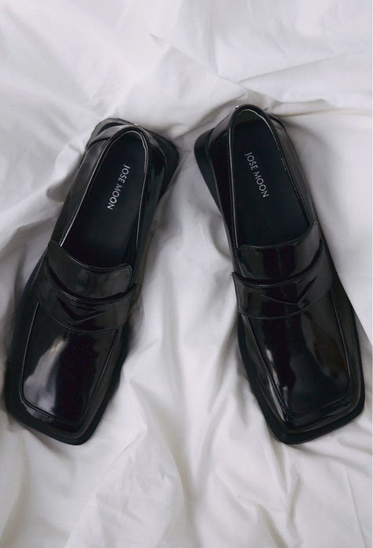 靴 JOSE MOON /SQUARE TOE LOAFER SHOES – JOSEMOON