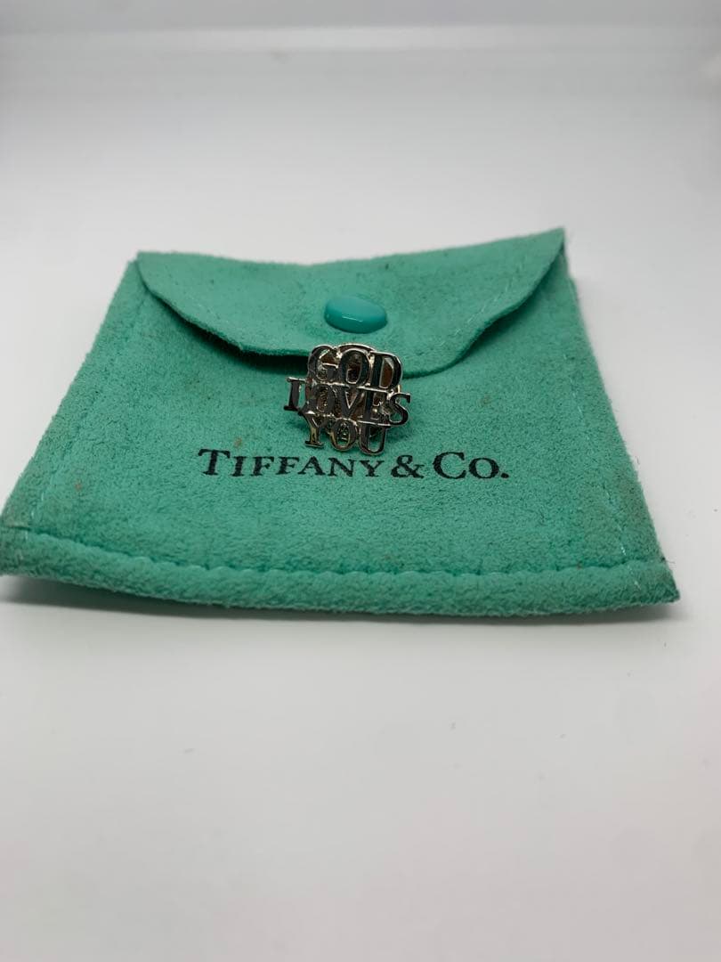 113 Tiffany Co. ティファニーGOD LOVES YOU ピン