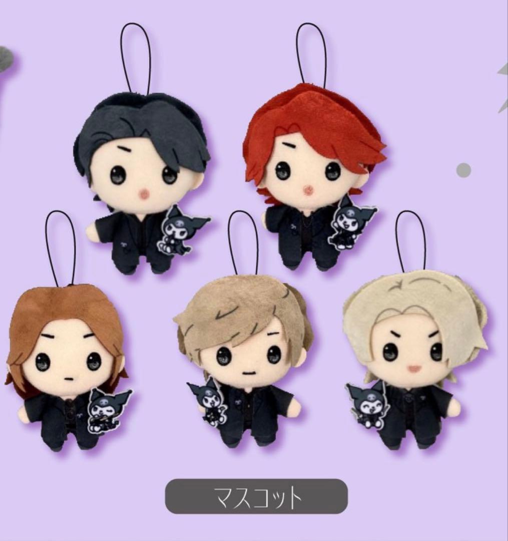 LUNA SEA KUROMI クロミ ぬいぐるみ マスコット 5体セット - メルカリ