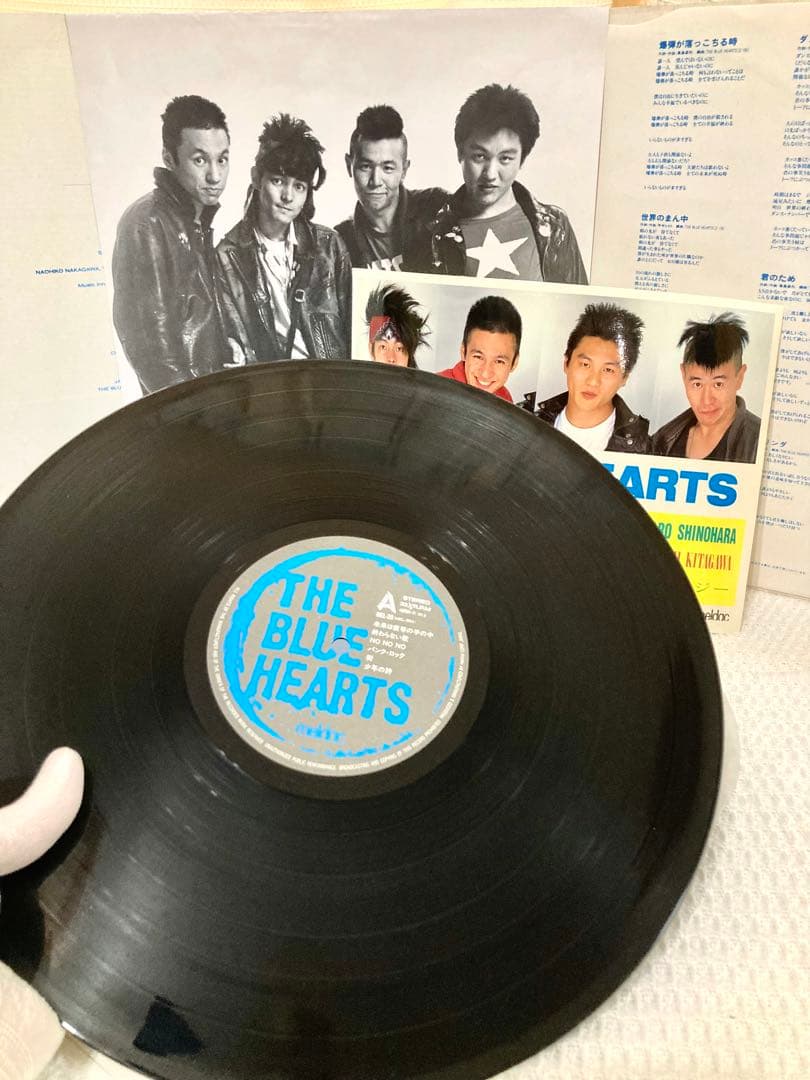 オリジナル盤 段ボールジャケット THE BLUE HEARTSザ・ブルーハーツ