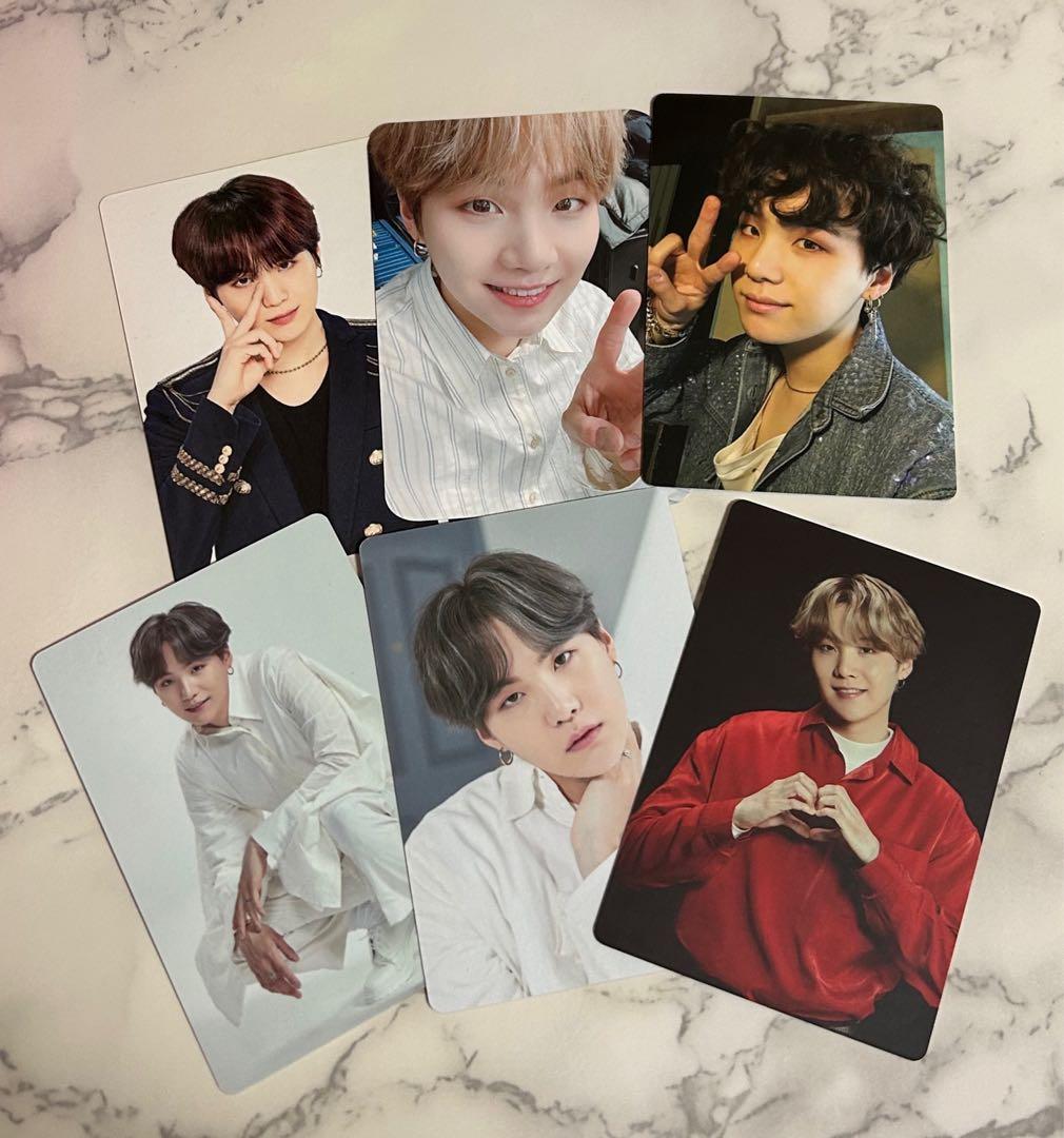BTS Suga ユンギ アミボムトレカ、ミニフォトまとめ売り - メルカリ